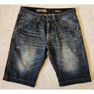 G-Star Raw Elwood 96 Mens Jeans Shorts Size W32 L33 Regular Straight Denim Y2K